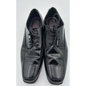 Dexter Mens Size 12 Dress Shoes Black Memory Foam
